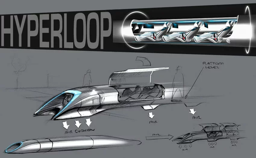 Prajekt Hyperloop va ŭjaŭleńni mastaka