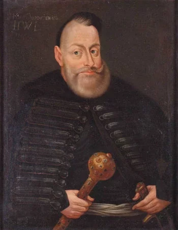 Hietman Jan Karal Chadkievič. Partret 1620 h.