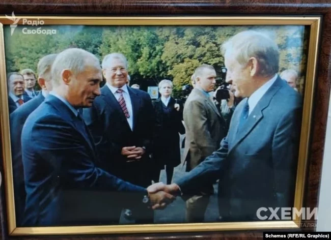 Фото Вячеслава Богуслаева с Владимиром Путиным