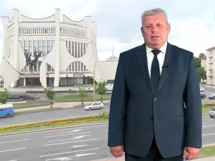 Бывший мэр Гродно Мечислав Гой. Скриншот видеообращения в августе 2020-го