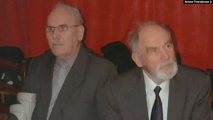 Казимир и Юрий Олехновичи в 2005 году