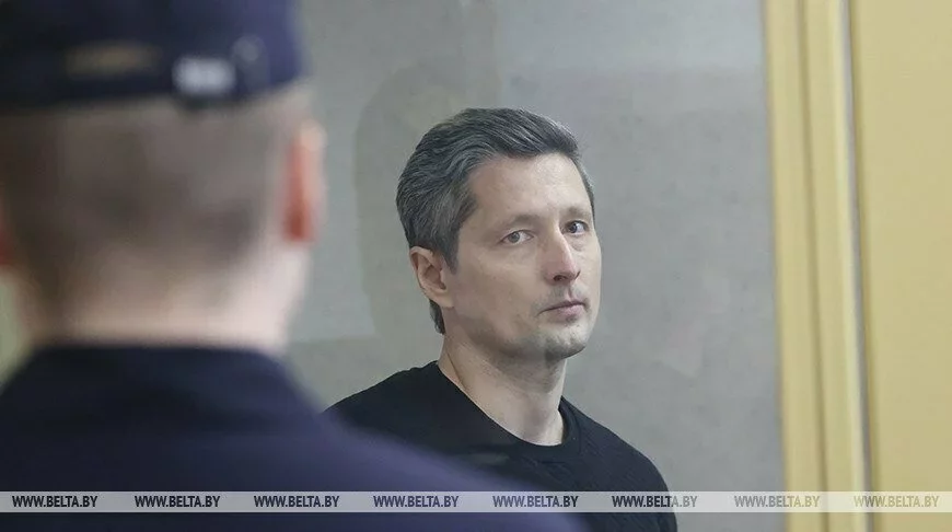 Дмитрий Семченко в суде. Фото БелТА