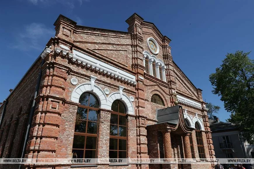 Открытие синагоги после восстановления. Фото: БелТА
