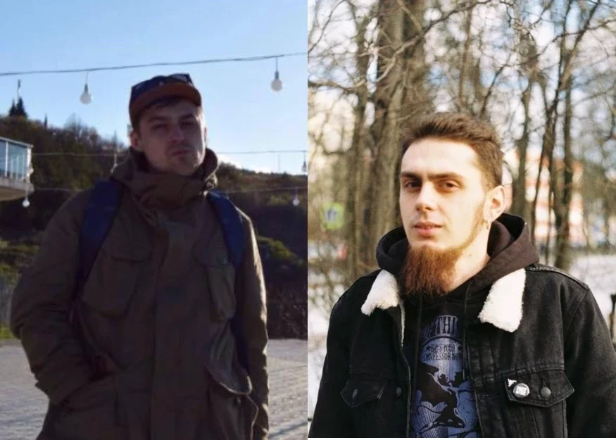 Уладзімір Міхайлоўскі (злева) і Максім Гаўрыленка. Фота з Facebook.