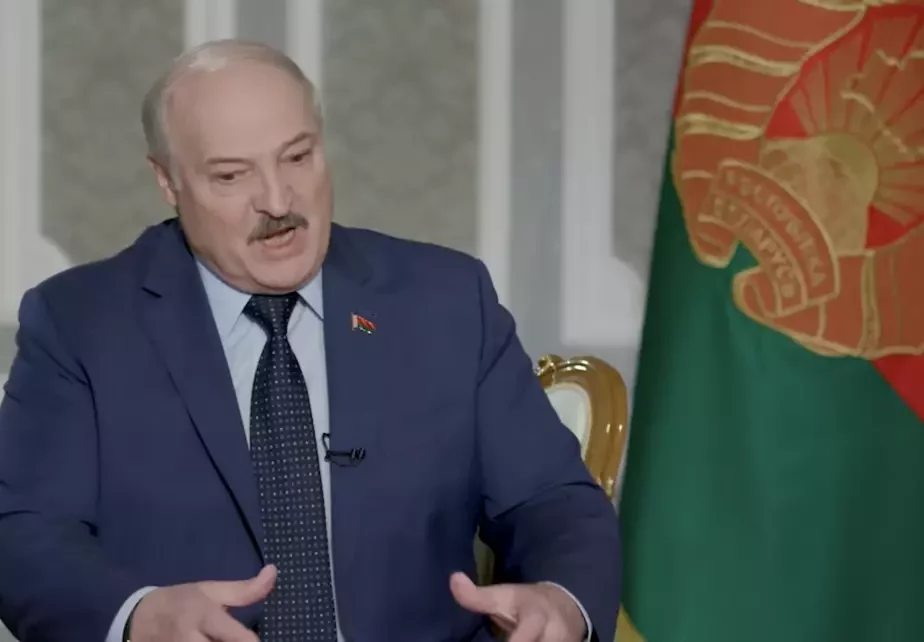 Аляксандр Лукашэнка. Скрыншот з відэа