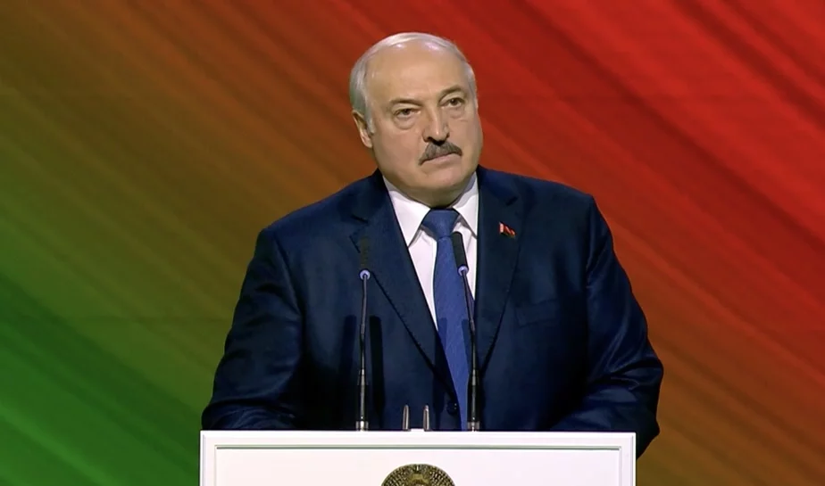 Аляксандр Лукашэнка, 17 верасня 2022 года. Скрыншот з відэа