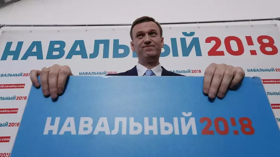 Алексей Навальный. Фото euronews.com.