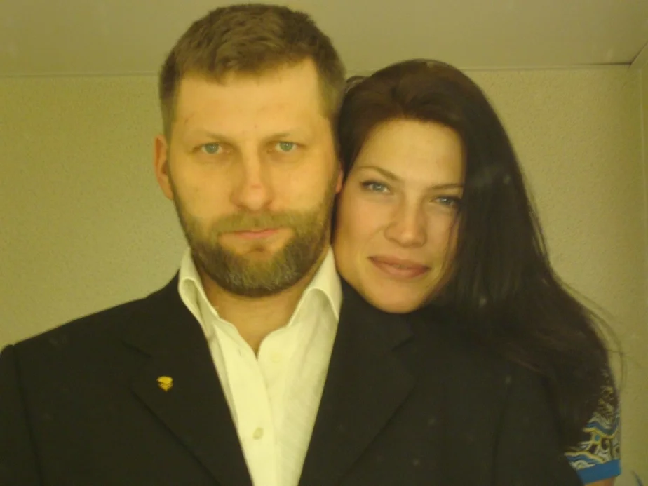 Павел Шурмей с женой Еленой Бурак. Источник этого и следующих фото: страница Павла Шурмея Вконтакте.