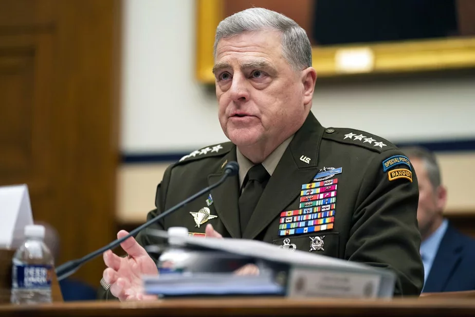 Генерал Марк Милли, председатель Объединенного комитета начальников штабов вооруженных сил США. Фото: AP