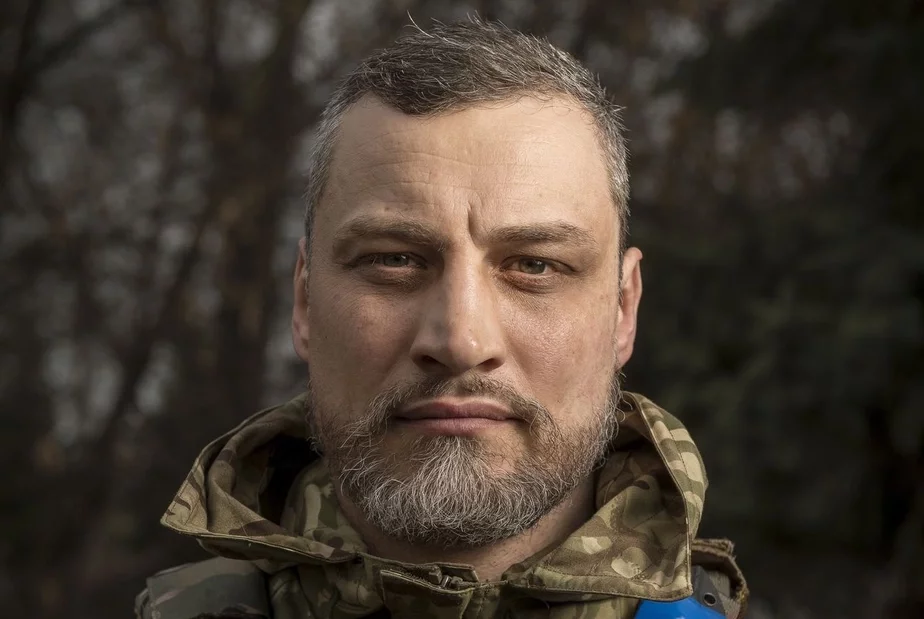 Павел Кулаженко, батальон Кастуся Калиновского. Фото: Wall Street Journal. 