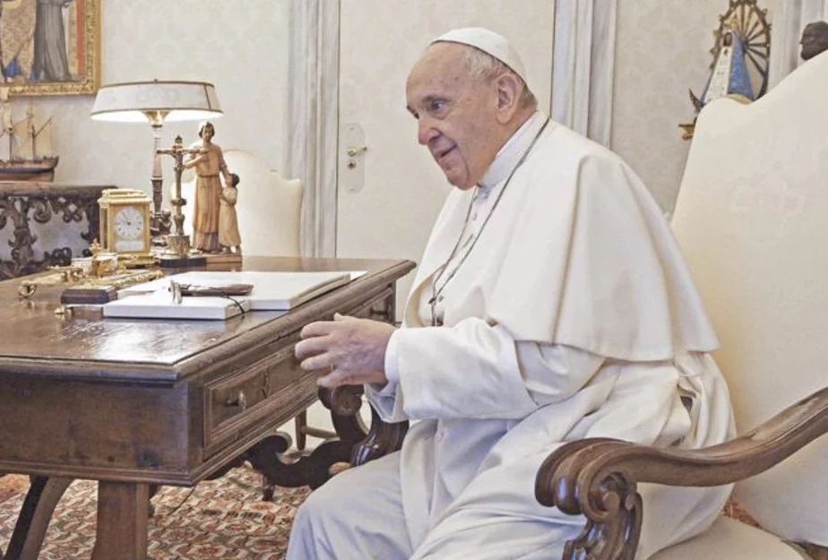 Papa Francysk. Vatican Media / LaPresse