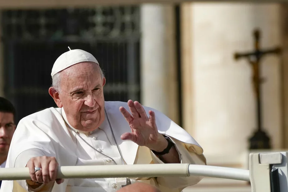 Papa Francišak. Fota: AP Photo Alessandra Tarantino