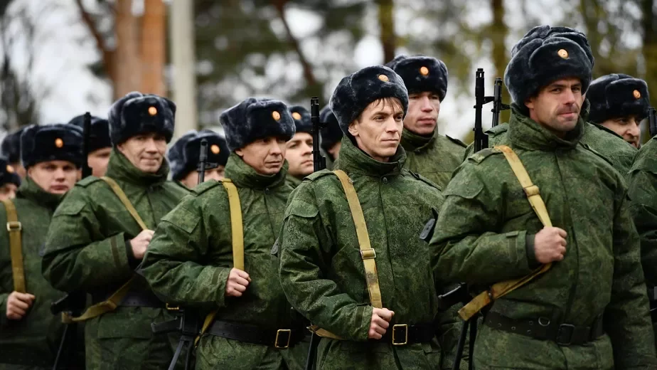 Российские мобилизованные. Фото: РИА Новости