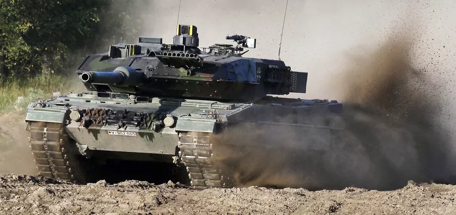 Танк Leopard 2. Фота: Michael Sohn / AP 