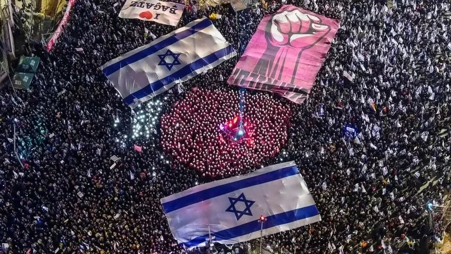 Протесты против судебной реформы в Израиле идут с января