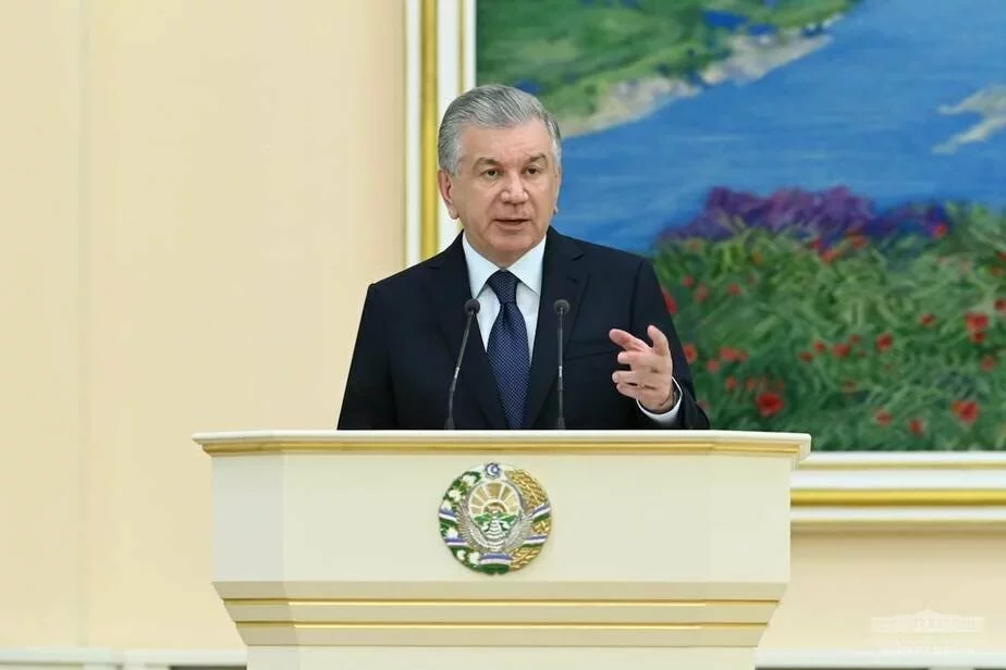 Шавкат Мирзиеев. Фото: пресс-служба президента Узбекистана