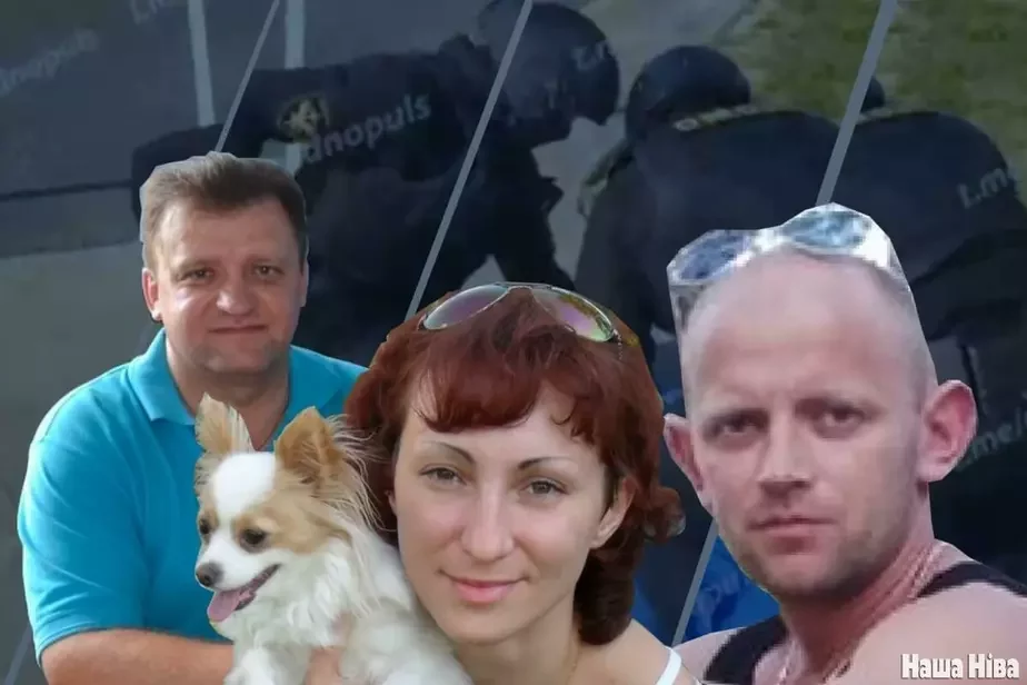 На фото слева направо: Андрей Тарасевич, Оксана Ширинга, Денис Сыроватко. Фото с их страниц «ВКонтакте»