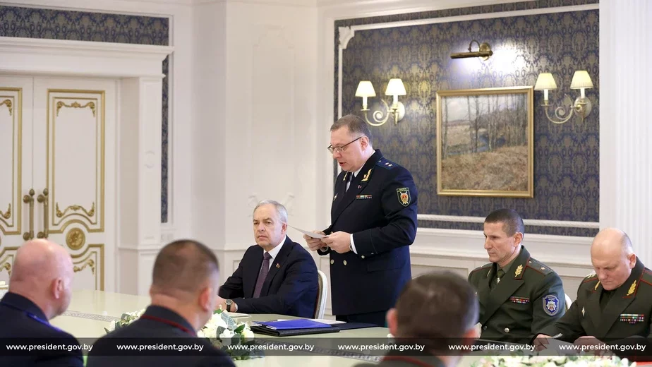 Выступает Андрей Швед. Фото: President.gov.by